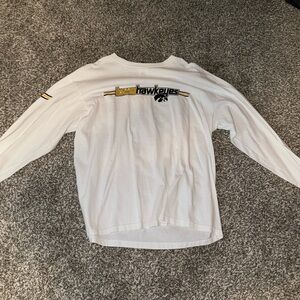 Retro Adidas Men’s Longsleeve Iowa Hawkeye Shirt